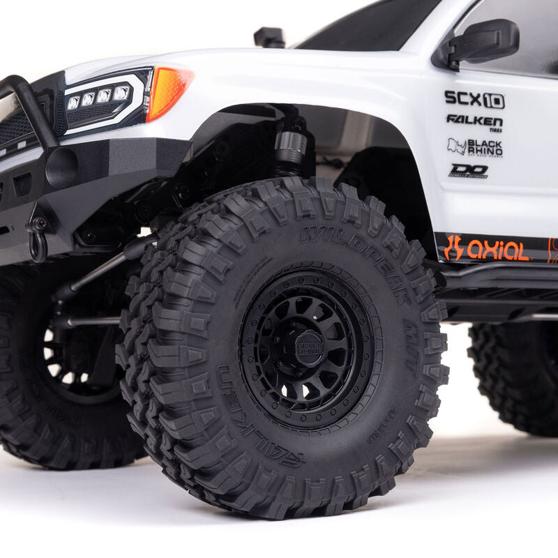 1/10 SCX10 III Base Camp 4X4 Rock Crawler Brushed RTR, White - Xtreme RC