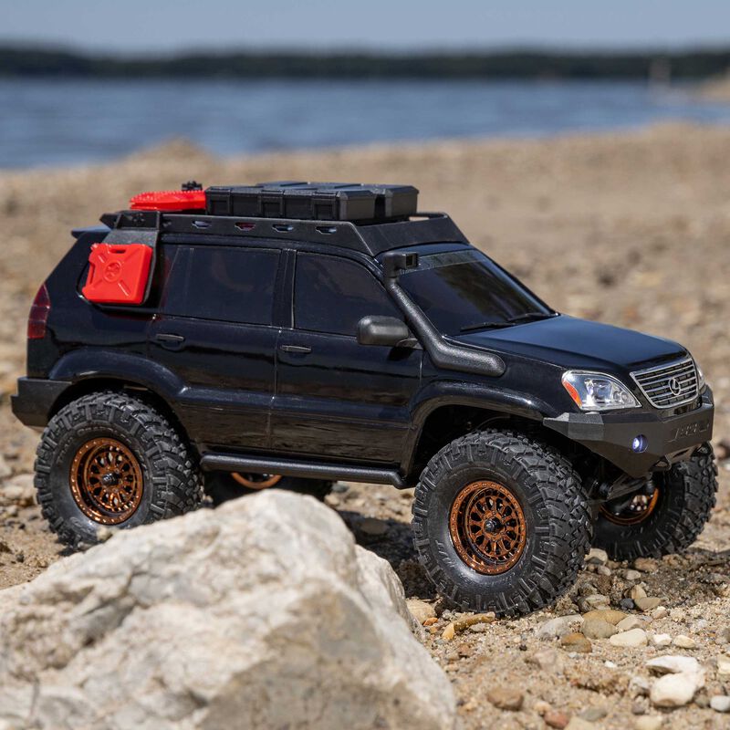 SCX24 Lexus GX 470: 1/24 4WD RTR, Black - Xtreme RC