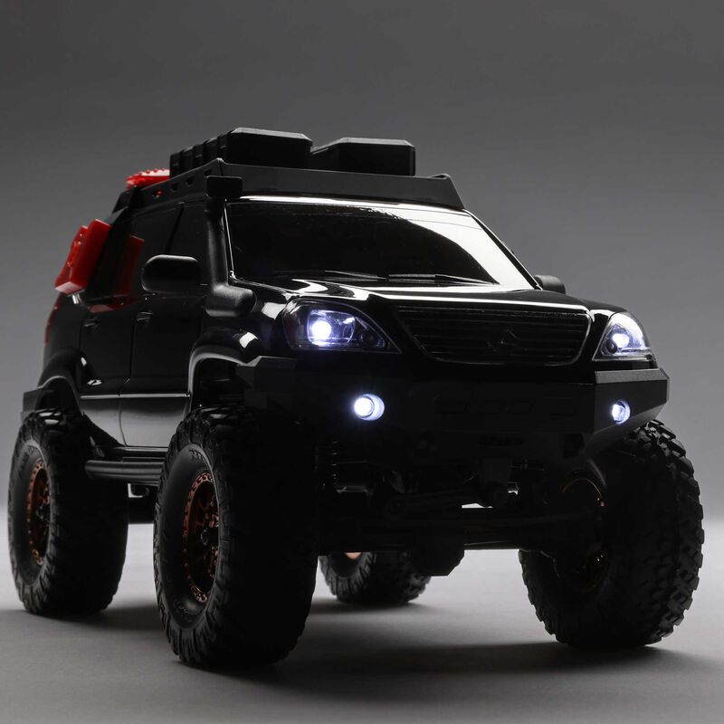 SCX24 Lexus GX 470: 1/24 4WD RTR, Black - Xtreme RC