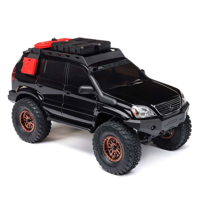 SCX24 Lexus GX 470: 1/24 4WD RTR, Black - Xtreme RC