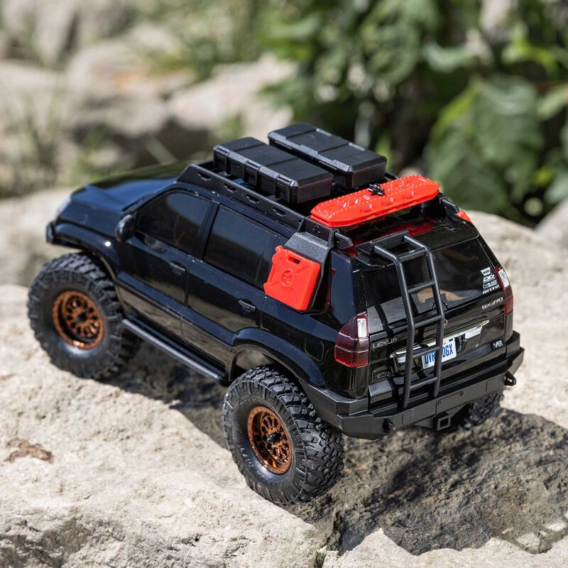 SCX24 Lexus GX 470: 1/24 4WD RTR, Black - Xtreme RC