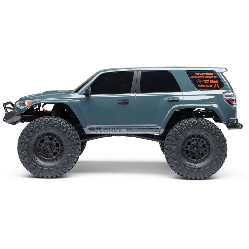 1/24 SCX24 Toyota 4Runner 4X4 RTR Brushed Rock Crawler (Battery & Charger Included), Gray - Xtreme RC