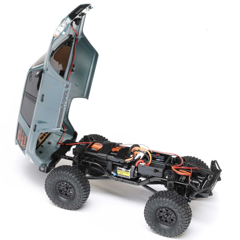 1/24 SCX24 Toyota 4Runner 4X4 RTR Brushed Rock Crawler (Battery & Charger Included), Gray - Xtreme RC