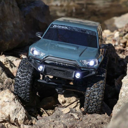 1/24 SCX24 Toyota 4Runner 4X4 RTR Brushed Rock Crawler (Battery & Charger Included), Gray - Xtreme RC