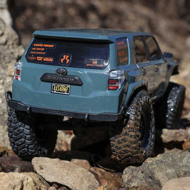 1/24 SCX24 Toyota 4Runner 4X4 RTR Brushed Rock Crawler (Battery & Charger Included), Gray - Xtreme RC