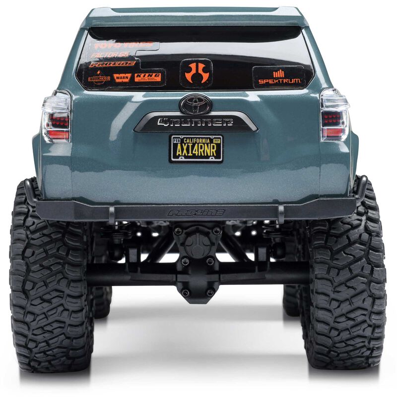 1/24 SCX24 Toyota 4Runner 4X4 RTR Brushed Rock Crawler (Battery & Charger Included), Gray - Xtreme RC