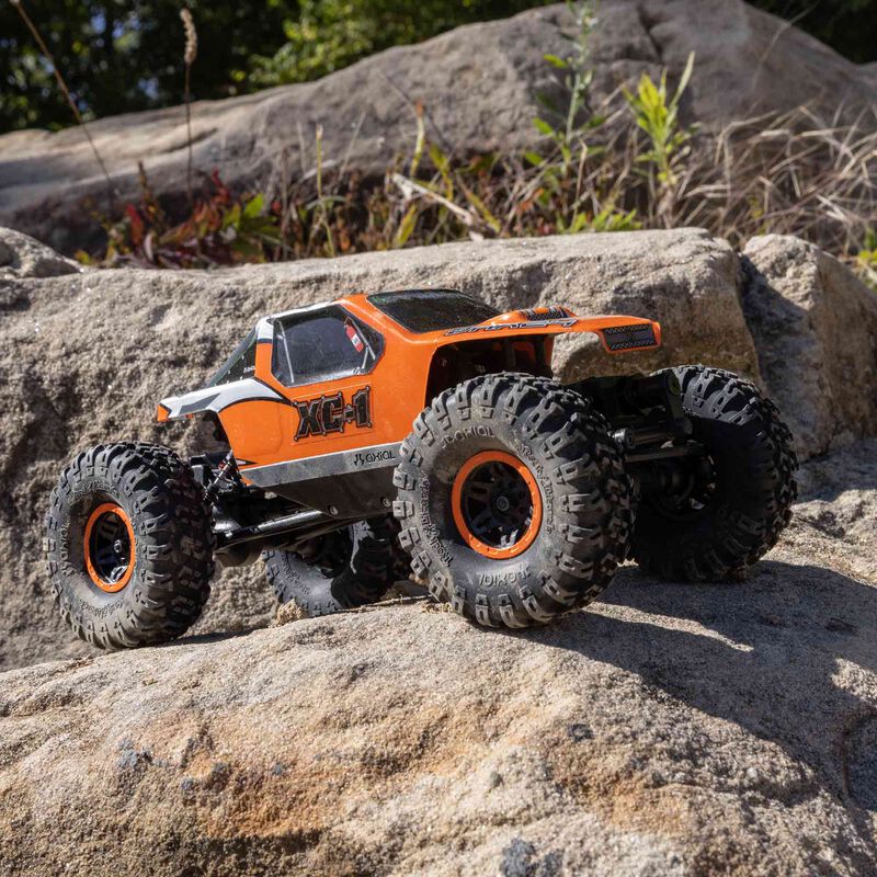 AX24 XC-1, 1/24th 4WS Crawler Brushed RTR, Orange - Xtreme RC