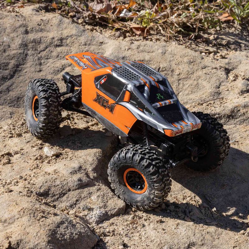 AX24 XC-1, 1/24th 4WS Crawler Brushed RTR, Orange - Xtreme RC