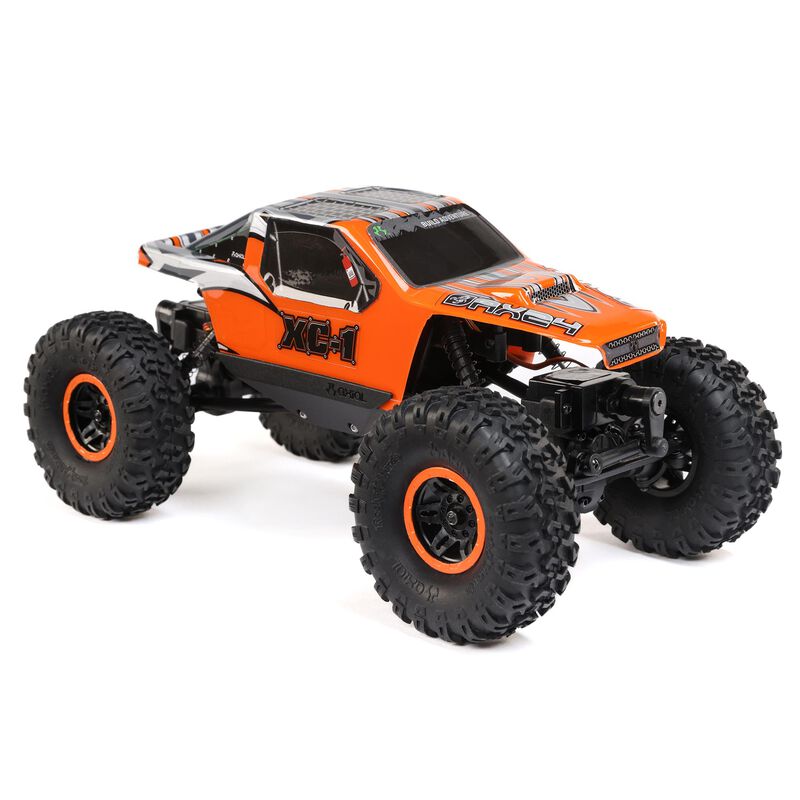 AX24 XC-1, 1/24th 4WS Crawler Brushed RTR, Orange - Xtreme RC