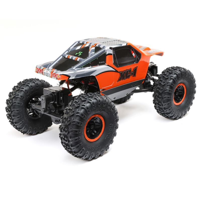 AX24 XC-1, 1/24th 4WS Crawler Brushed RTR, Orange - Xtreme RC