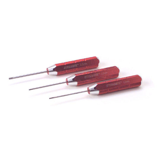 Machined Hex Driver Metric Set, Red - Xtreme RC