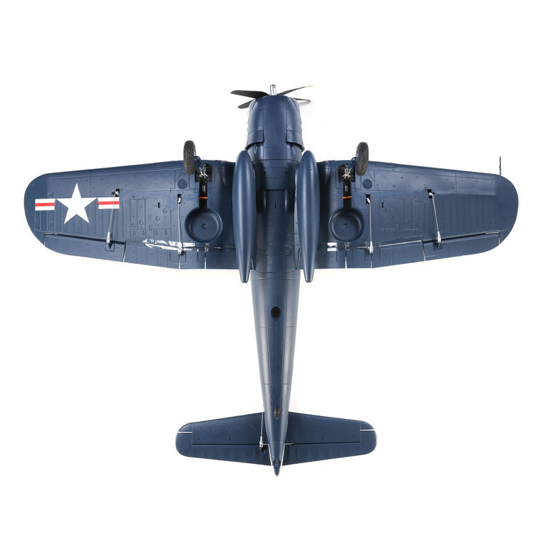 F4U-4 Corsair 1.2m BNF Basic with AS3X and SAFE Select - Xtreme RC