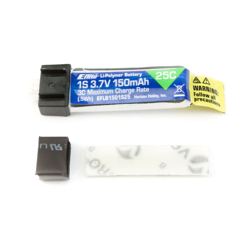 150mAh 1S 3.7V 25C LiPo Battery - Xtreme RC