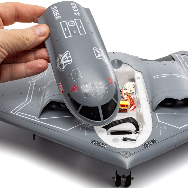 Micro B-2 Spirit of America Twin 30mm EDF BNF Basic - Xtreme RC