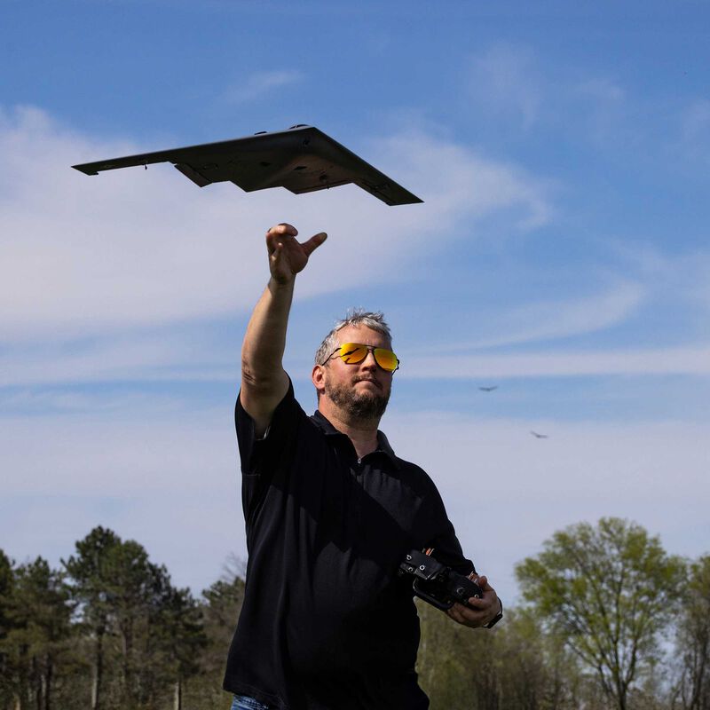 Micro B-2 Spirit of America Twin 30mm EDF BNF Basic - Xtreme RC