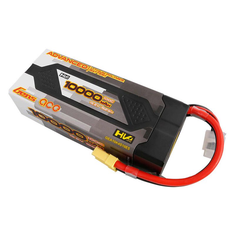 Advanced G-tech smart 10000mAh 15.2V 100C 4S2P HardCase Lipo Battery Pack 61# with EC5 - Xtreme RC