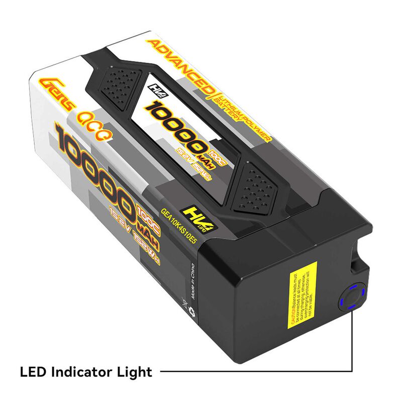 Advanced G-tech smart 10000mAh 15.2V 100C 4S2P HardCase Lipo Battery Pack 61# with EC5 - Xtreme RC