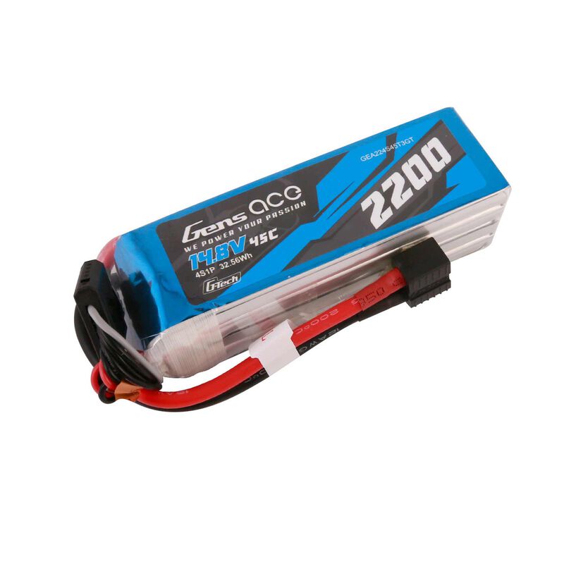 14.8V 2200mAh 4S 45C G-Tech Smart LiPo: Universal - Xtreme RC