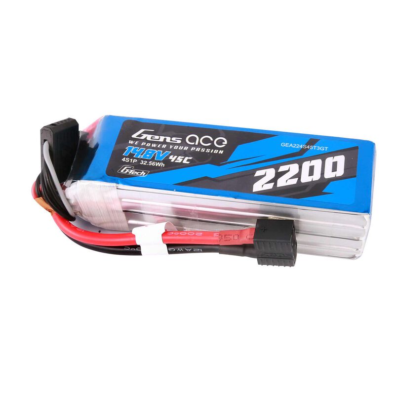 14.8V 2200mAh 4S 45C G-Tech Smart LiPo: Universal - Xtreme RC
