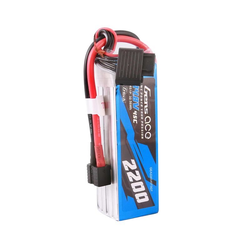14.8V 2200mAh 4S 45C G-Tech Smart LiPo: Universal - Xtreme RC