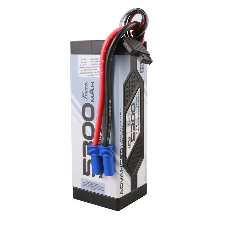 15.2V 5300mAh 4S 100C LiHV battery EC5 - Xtreme RC