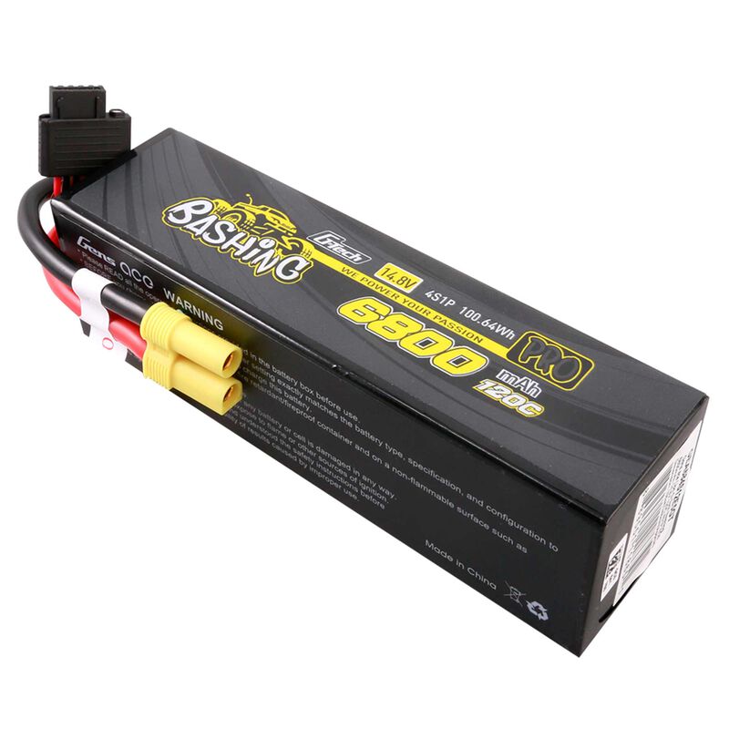 Gens Ace G-tech Bashing Series 6800mAh 14.8V 120C 4S1P Lipo Battery With EC5 - Xtreme RC