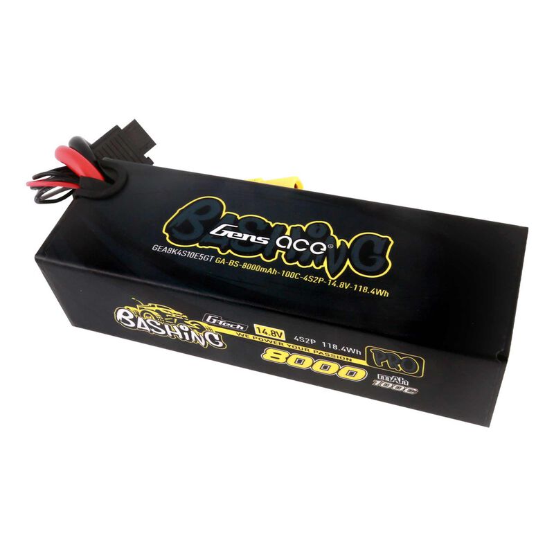 14.8V 8000mAh 4S 10C G-Tech Smart Lipo: EC5 - Xtreme RC