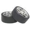 Tires/Wheels (2): Drift Type D, 26mm - Xtreme RC
