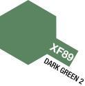 Acrylic Mini XF-89 Dark Green Paint, 10ml Bottle - Xtreme RC