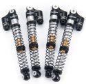1/24 Aluminum 58mm Long Travel Shocks, Black, for Axial SCX24 Jeep, Bronco - Xtreme RC