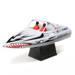 Sprintjet 9-inch Self-Right Jet Boat RTR, Silver - Xtreme RC