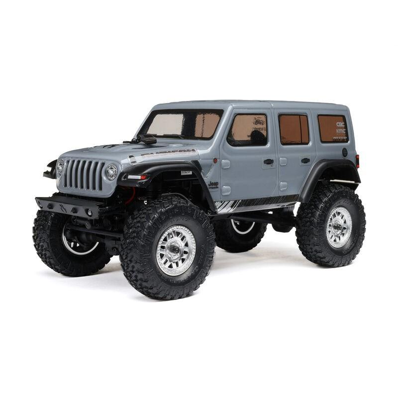 SCX24 2019 Jeep Wrangler JLU CRC, Gray: 1/24 4WD RTR - Xtreme RC
