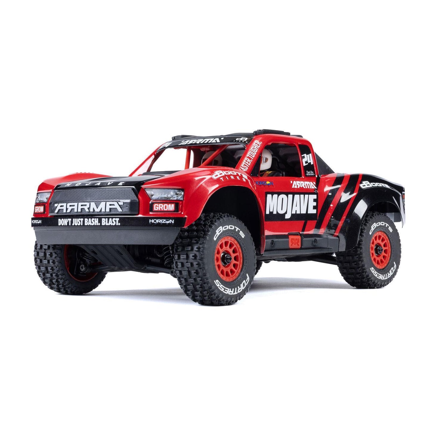 MOJAVE GROM 4x4 SMART Small Scale Desert Truck (Red/Black) - Xtreme RC
