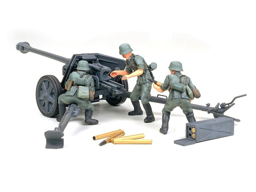 Tamiya 1/35 German 75mm Anti Tank Gun Plastic Model Kit - Xtreme RC