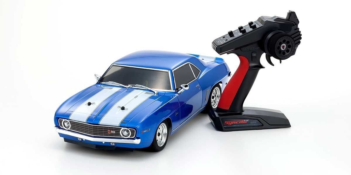 Kyosho 1/10 Fazer Mk2 Readyset 1969 Chevy Camaro Z/28, Blue - Xtreme RC