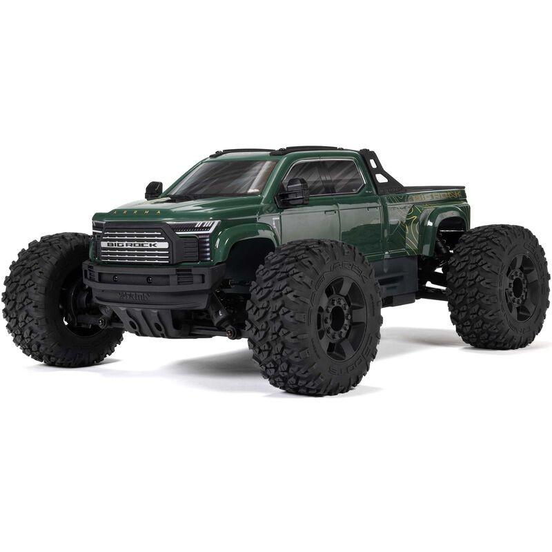 1/10 BIG ROCK 4X4 223S BLX BRUSHLESS STREET TRUCK RTR WITH DSC, (Green) - Xtreme RC