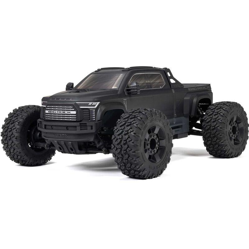 1/10 BIG ROCK 4X4 223S BLX BRUSHLESS STREET TRUCK RTR WITH DSC, (Black) - Xtreme RC