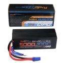 Power Hobby 6S 22.2V 5000MAH 100C Hard Case Lipo Battery, w/ EC5 Connector - Xtreme RC