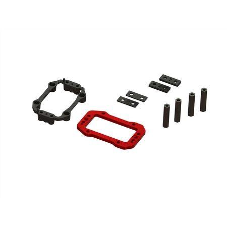Servo Mount, Aluminum: EXB - Xtreme RC