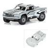 Pre-Cut 2019 Chevy Silverado Trophy Truck Tough-Color Gray Body for Arrma Mojave Grom - Xtreme RC