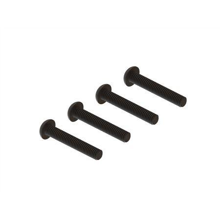 Button Head Screw, M4x24mm (4) - Xtreme RC