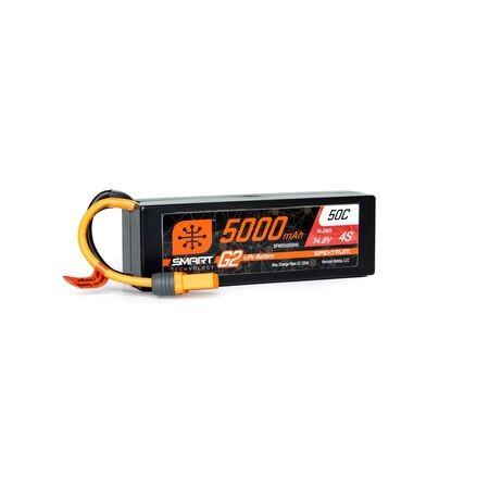 5000mAh 4S 14.8V Smart G2 LiPo 50C Hard Case; IC5 - Xtreme RC