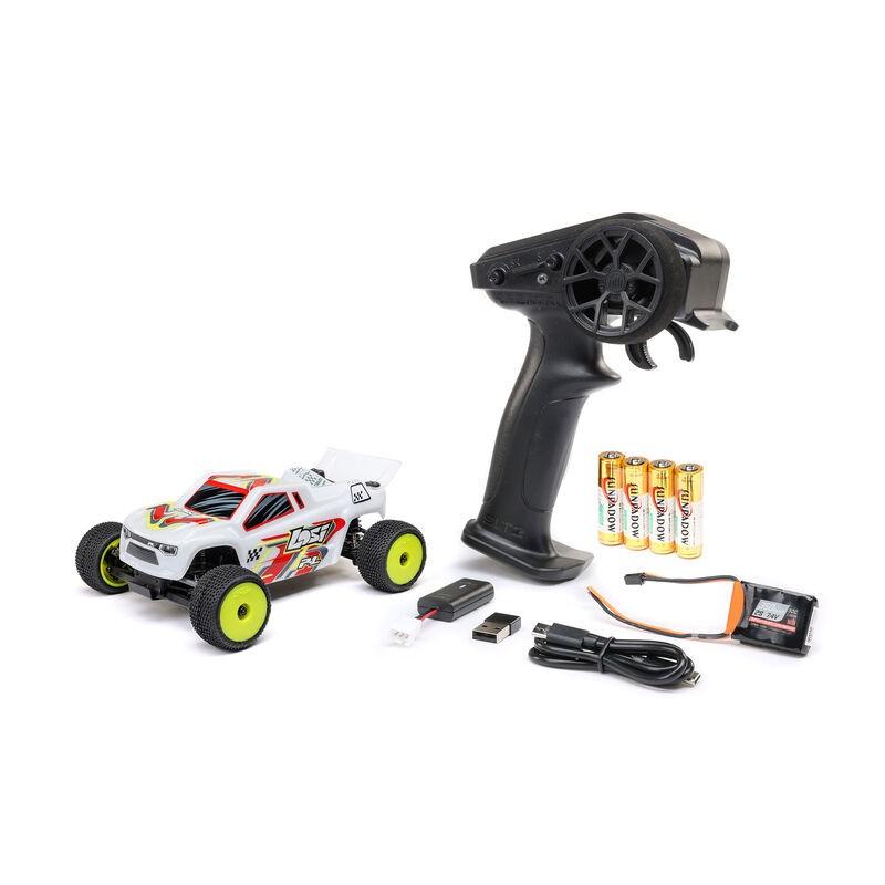 1/28 Micro-T 2S 2WD RTR Stadium Truck (Battery & Charger Included), White - Xtreme RC