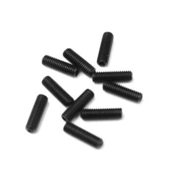 M3x10mm Set Screws (black, 10pcs) - Xtreme RC