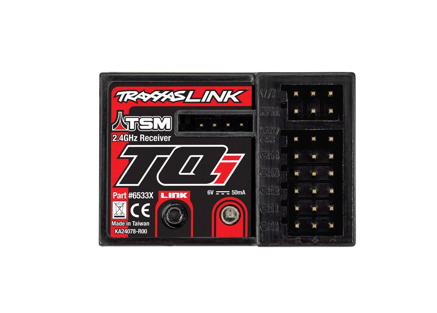 TQI RECEIVER 5CH TELEMETRY 2.4 - Xtreme RC