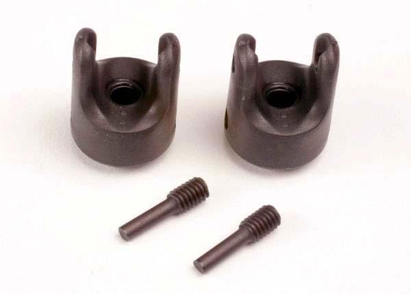 Differential output yokes (Heavy-duty) (2)/ set screw yoke - Xtreme RC