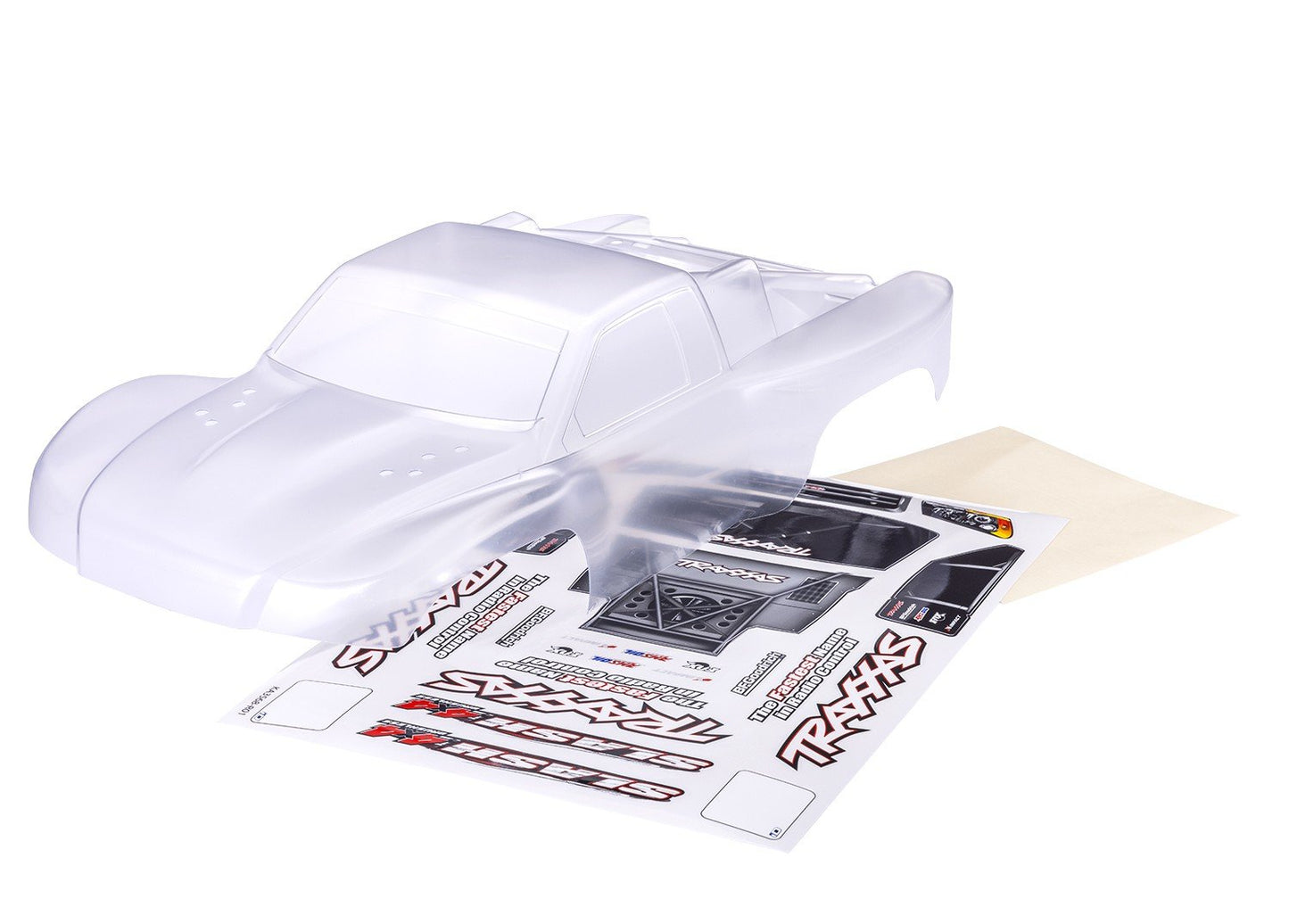 BODY SLASH 4X4 CLEAR/DECALS - Xtreme RC