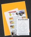 XXX Main Racing Splatter Drips Paint Mask - Xtreme RC