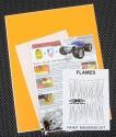 Flames Paint Mask - Xtreme RC