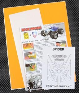 XXX Main Racing Spider Paint Mask - Xtreme RC